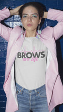 Load and play video in Gallery viewer, BROWS Are Life Short-Sleeve Unisex T-Shirt
