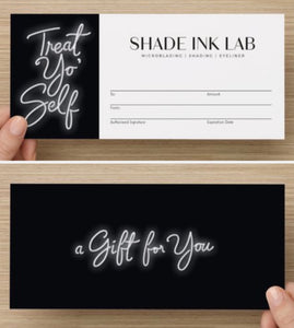 SHADE Gift Certificate